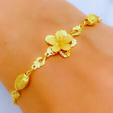 Gold Flower Bracelet