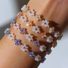 Crystal Flower Bracelet